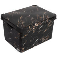 Контейнер Violet House 0648 Decor Marble Black 20 л