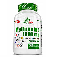 Метионин для спорта Amix Nutrition GreenDay L-Methionine 1000 mg 120 Caps LW, код: 7911129