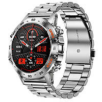 UWatch Смарт часы Smart Delta K52 Silver, 2 ремешка