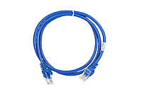 Патч-корди 2E Cat 5e, Utp, RJ45, 26AWG ,7/0.16 Cu, 1.00 m, Pvc, Blue