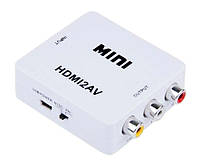 Перехідник Hdmi M - Rca Audio Video AV Cvbs, Rtl