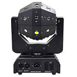 Стробоскоп лазерний, LED світлодіодна голова, що обертається RGB 120Вт, М'яч, фото 3