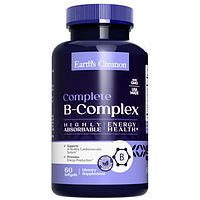 Витамины группы В Earths Creation VITAMIN B COMPLEX 60 softgels