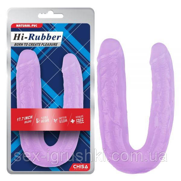 Фіолетовий подвійний фалоімітатор 14 Inch Dildo ST59811