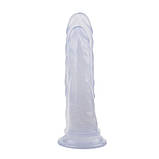Прозорий подвійний фалоімітатор на присосці 7.9 Inch Dildo ST59952, фото 5