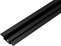 Профиль для светодиодной ленты в гипсокартон LSG-20 под штукатурку 3м Черный (цена 1м)