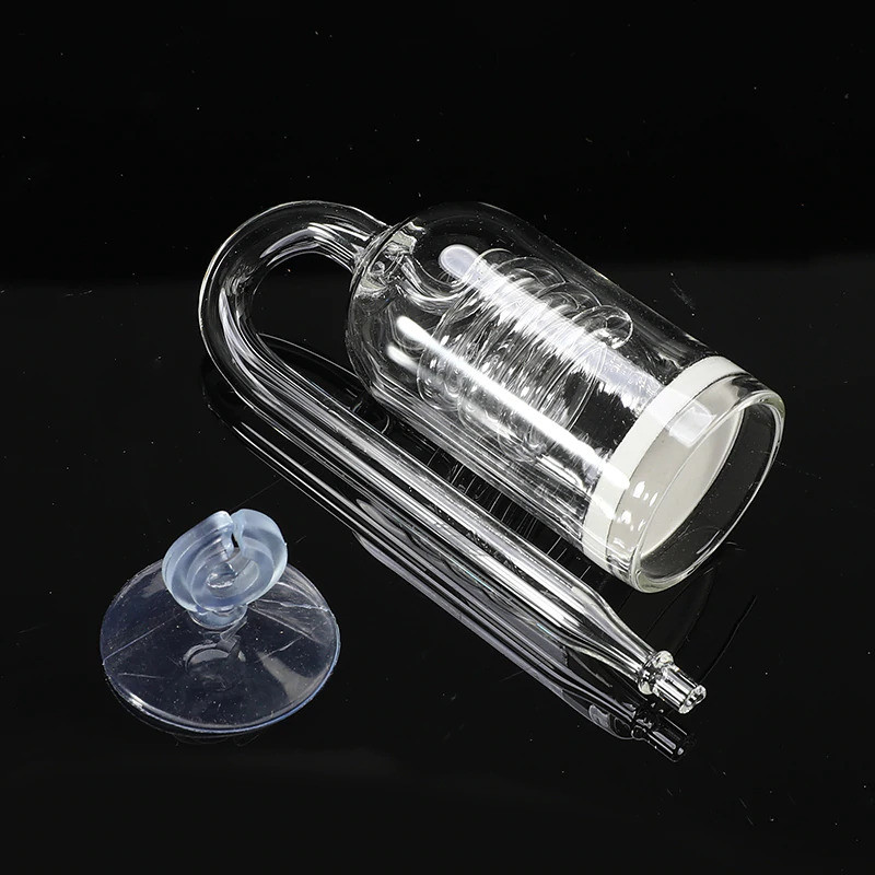 CO2 диффузор стеклянный распылитель СО2 + счетчик пузырьков - фото 3 - id-p2172651320