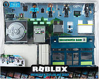 Ігровий набір Roblox Deluxe Playset Brookhaven Outlaw and Order W12, 4 фігурки та аксесуари