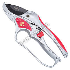 Професійний Садовий секатор з Храповим механізмом RapidE Red Point R3050