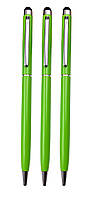 Стилус - ручка для ємнісних екранів, зелений (комплект 3 шт.)