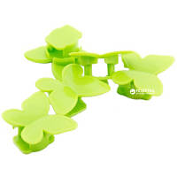 Тримач для кабелю Extradigital CC-948 Cable Clips butterfly, Green (KBC1713)