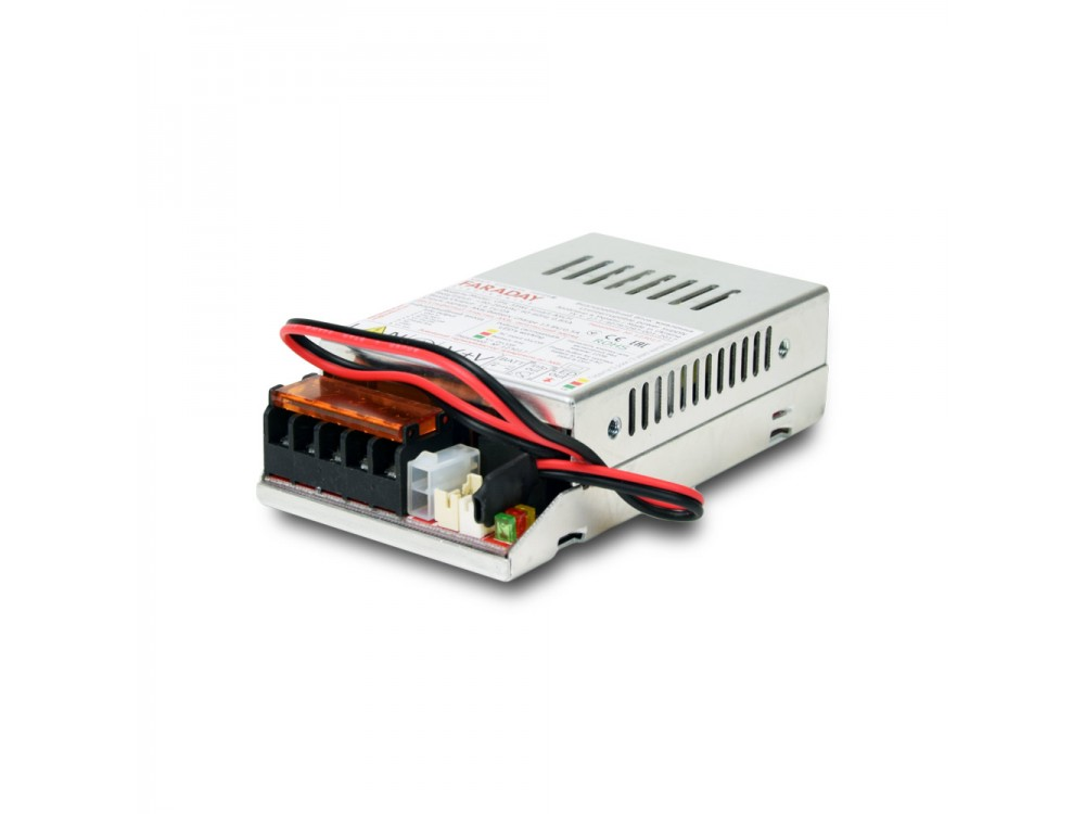Безперебійний блок живлення Faraday Electronics UPS 35 W Smart ASCH ALU 24 В під акумулятор 7 А/год в алюмінієвому