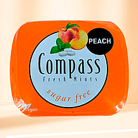 Драже Compass персик "Peach" без сахара 14 г