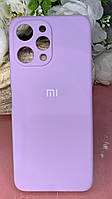 Чехол накладка бампер для Silicone Case Full for Xiaomi Redmi 12 Lilac сиреневый