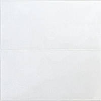 Панель стеновая 3D 700х700х5мм Lichi square white (D) SW-00001802