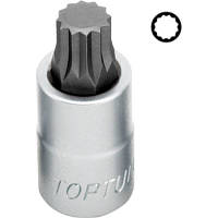 Головка торцевая Toptul SPLINE M14 L55мм 1/2" (BCHA1614)