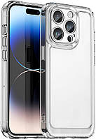 Силіконовий чохол Space iPhone 14 Pro Max (прозорий) (Айфон 14 Про Макс)