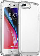 Силиконовый чехол Space iPhone 7 Plus / 8 Plus (прозрачный) (Айфон 7 Плюс)