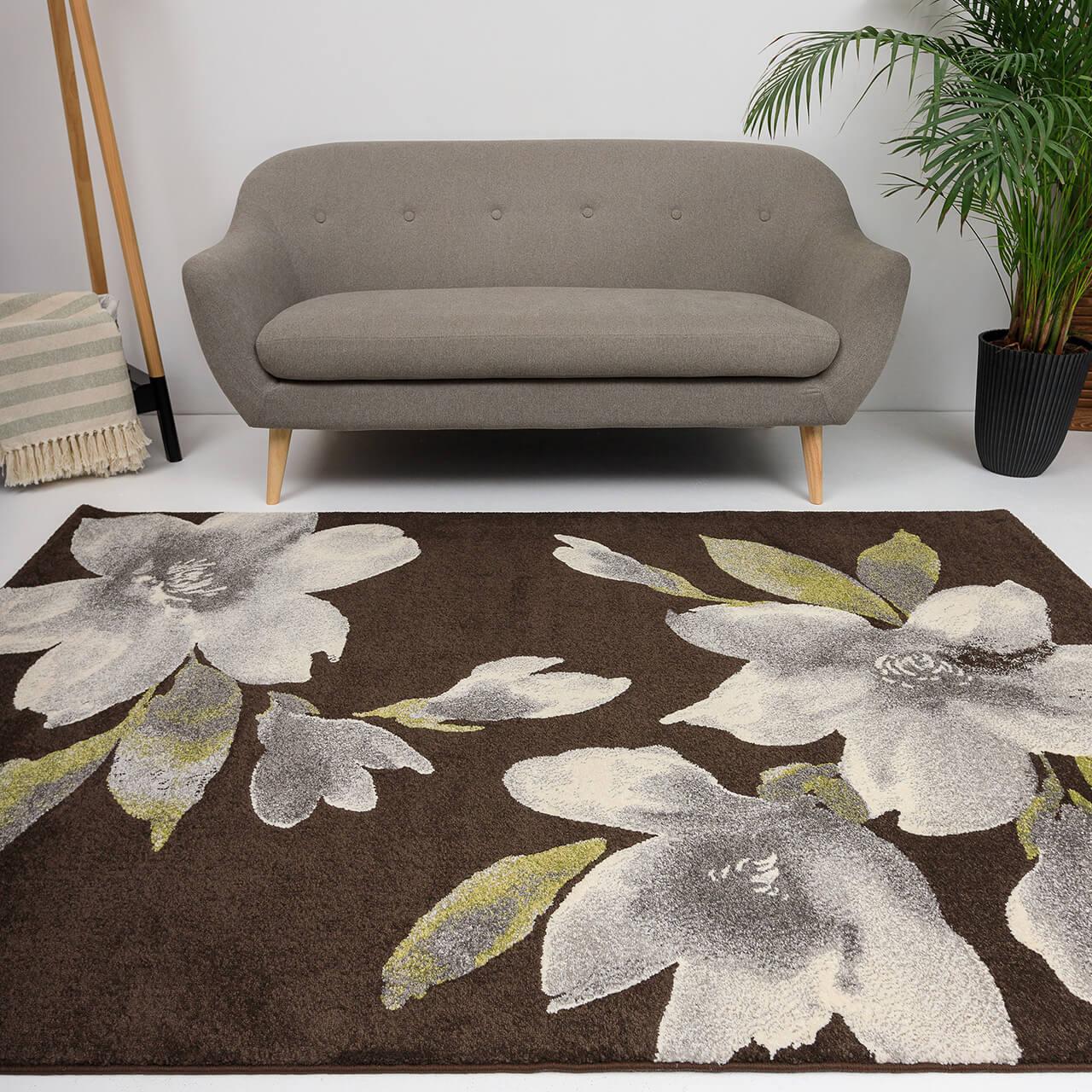 Килим SEVILLA 4682 1,6Х2,3 Коричневий прямокутник, фото 1