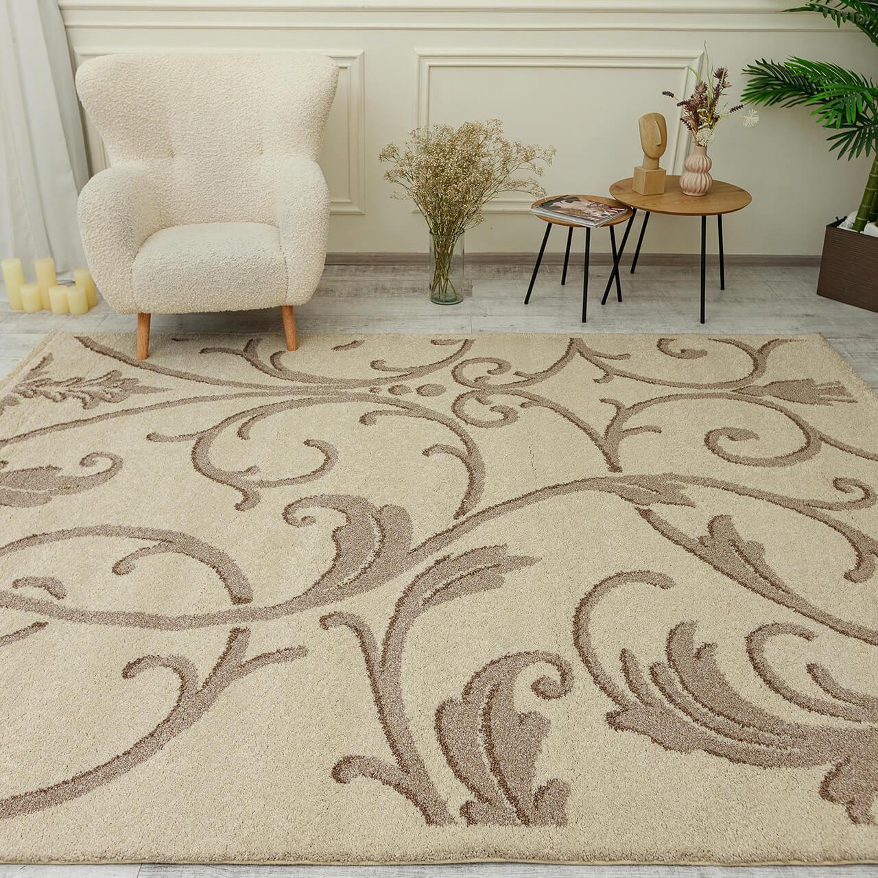 Килим WELLNESS 2953 2,8Х3,8 Кремовий прямокутник