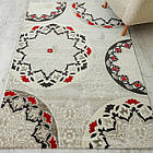 Килимок MONACO 0063A 1,2Х1,7 Кремовий прямокутник, фото 4