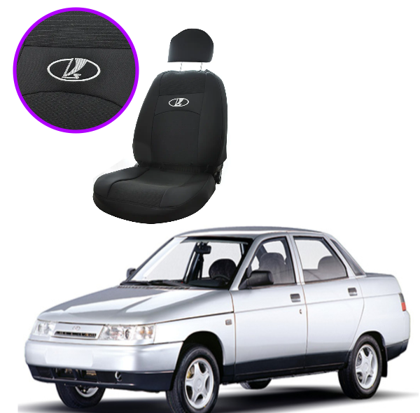 ЧОХЛИ НА СИДУШКИ 2110 'АВТОСВІТ' ЧОРНІ (2170 ДО 2011Г.)
