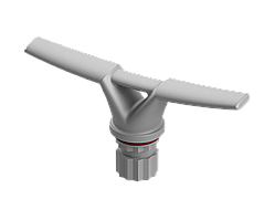 Швартувальний кнехт BORIKA FASTen Fc229 сірий (01.13.001.01.02)