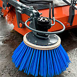 Щітка з бункером для міні-навантажувачів, фото 3