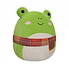 М'яка іграшка Squishmallows – Жабка Венді у шарфі (30 cm), фото 4