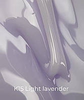Liquid poligel K15 Designer professional жидкий полигель для наращивания ногтей объем 30 мл цвет молочный