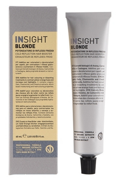 Бустер для підсилення холодних відтінків Insight Blonde Cold Reflection Hair Booster 60 мл