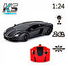 Автомобіль KS Drive на р/к - Lamborghini Aventador LP 700-4 (1:24, 2.4Ghz, чорний), фото 6