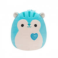 Мягкая игрушка Squishmallows Белка Сантьяго (19 cm)