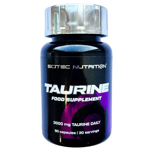 Амінокислоти (БЦАА) Scitec Nutrition Taurine 3000 mg (90 капсул.)