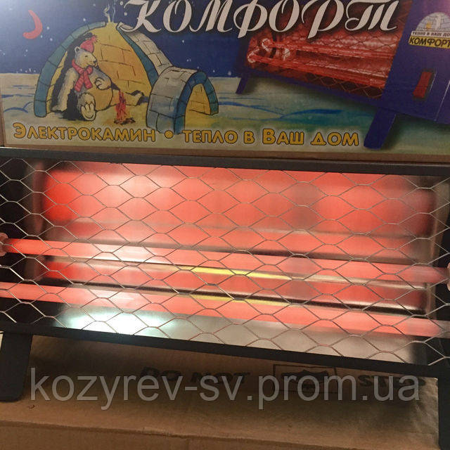 Елекамін "Комфорт" ламповий 800 вт., Україна