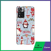 Чохол для Редмі Нот 11 Про Плюс (Різдвяні Пінгвіни) / Чохли на подарунок Xiaomi Redmi Note 11 Pro Plus