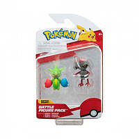 Набір ігрових фігурок Pokemon W15 - Пон'ярд і Розелія