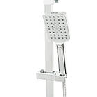 Квадратна душова система з тропічним душем і змішувачем VENTA BS645SC колір хром, фото 3