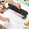 Вакуумний пакувальник FK-7912, Чорний / Вакууматор пакувальний / Побутовий вакууматор / Домашній вакууматор, фото 2