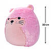 М'яка іграшка Squishmallows – Рожева видра (30 cm), фото 3