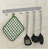 Крючки, вішалка для кухні, ванної, передпокою, фото 6