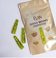 Сыворотка для ухода за бровями и ресницами в монодозах Elan GOGO BROWS, 1 шт х 1 мл