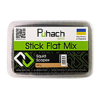 Метод Микс Пугач Puhach Stick Flat Mix - Squid Scopex (кальмар скопекс),PUSFMSQS