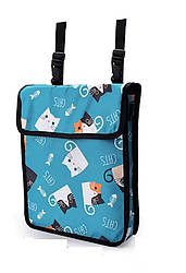 Сумка Durable Bicycle Bag, для самокату та велосипеда, блакитний (23235-cats1)