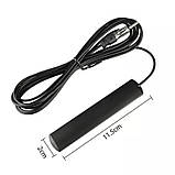 Автомобільна антена FM всередині салонна 85-112 Мгц (кабель 3 метри), фото 9