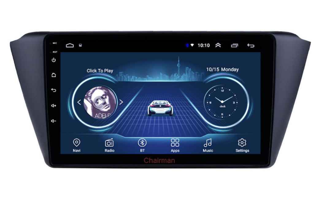 Магнітола для Skoda Fabia 2015-2018 на Android | Сенсорний екран, GPS, Bluetooth, камера заднього виду