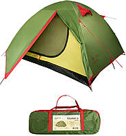 Трехместная палатка Tramp Lite Tourist 3 (Green/Red)