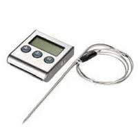 Цифровой термометр ТР-700 с термощупом, таймером и магнитом