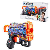 Бластер игрушечный X-Shot Skins Menace Spray Tag (8 мягких патронов) 36515D