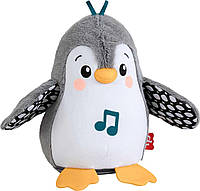 Музыкальный плюшевый Весёлый Пингвин Фишер Прайс Fisher-Price Plush Baby Toy Flap & Wobble Penguin HNC10